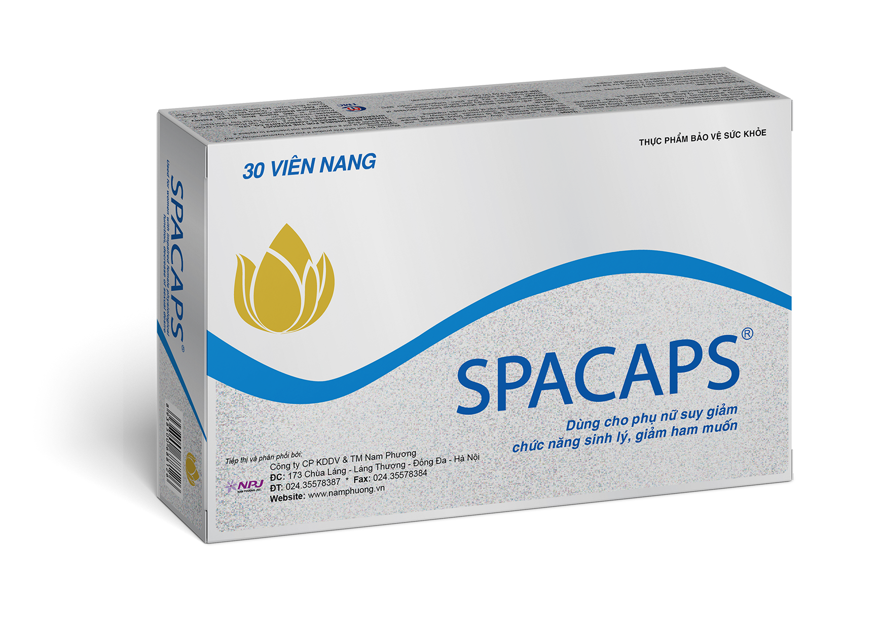 Spacaps hỗ trợ cải thiện tình trạng bốc hỏa đổ mồ hôi đêm